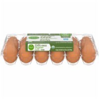 slide 1 of 3, Simple Truth Organic Large Brown Grade A Eggs, 18 ct