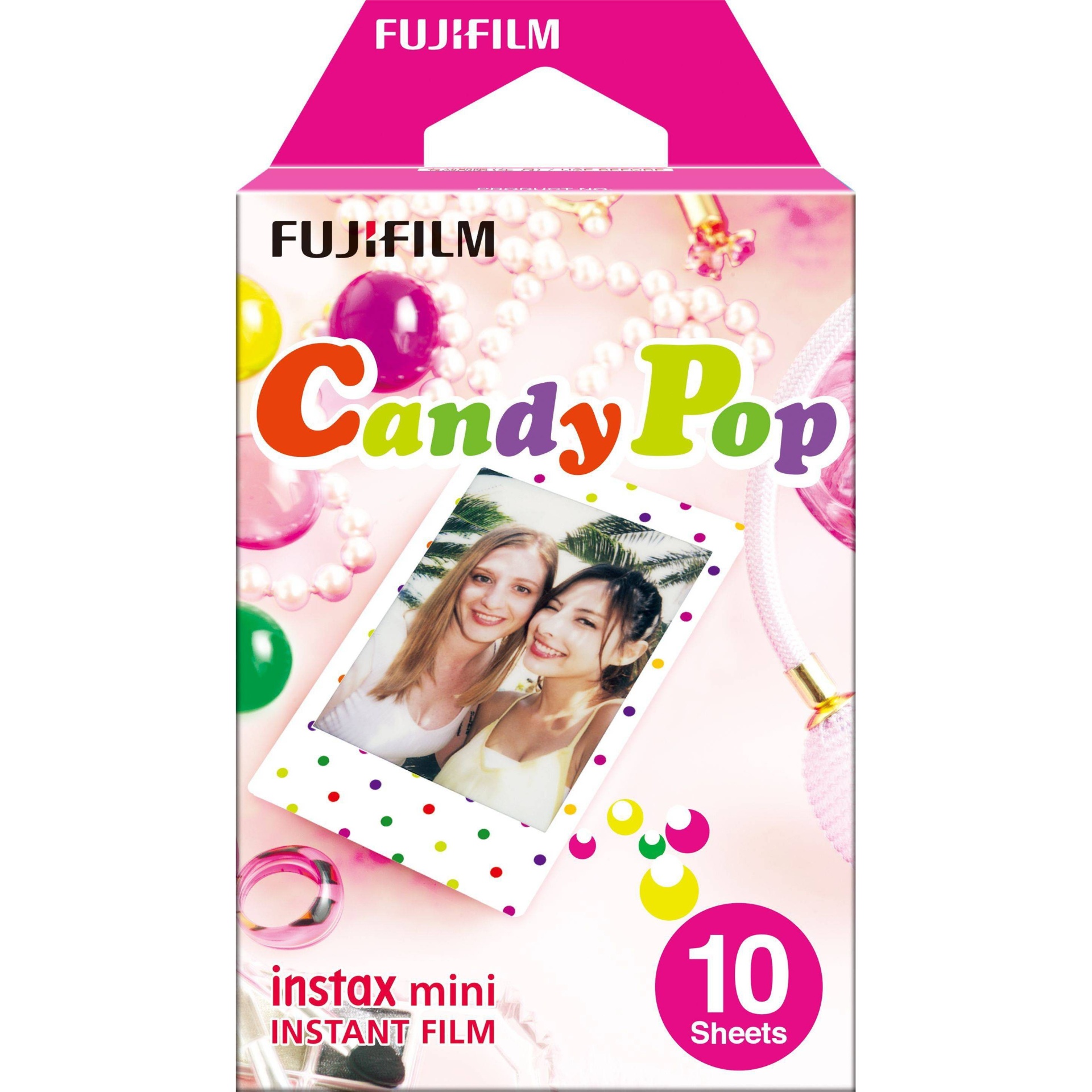 slide 1 of 2, Fujifilm Instax Mini Candy Pop Film, 1 ct