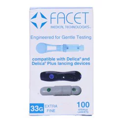 Facet 33G Lancets