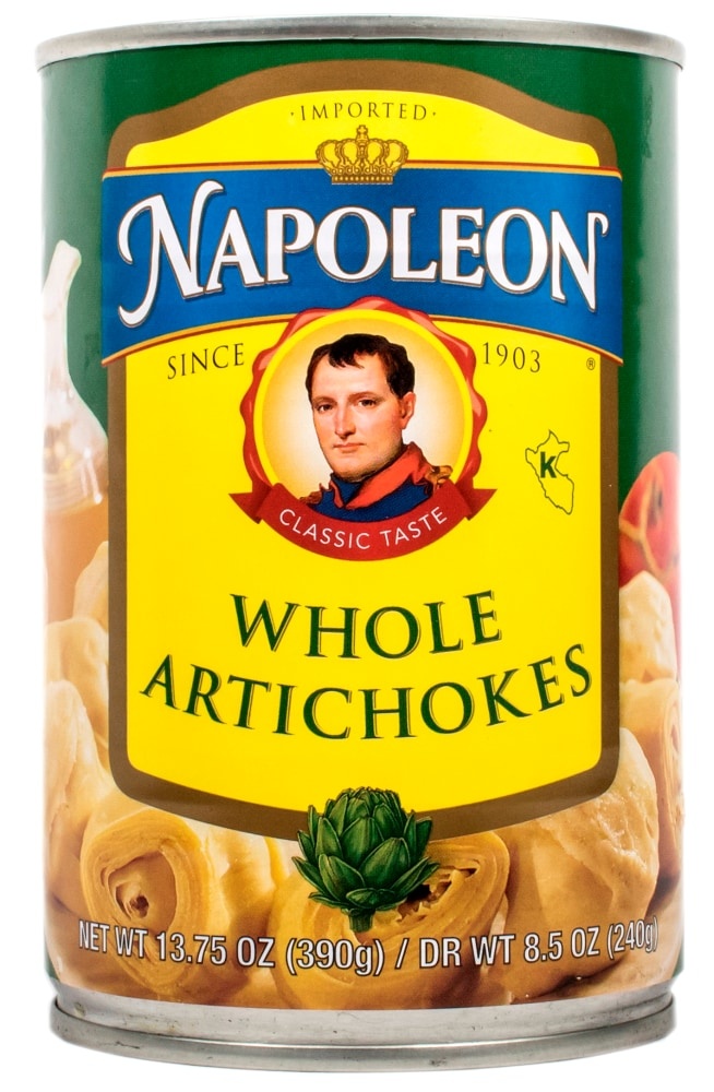 slide 1 of 1, Napoleon Whole Artichokes, 13.75 oz