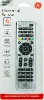Ge Designer Series 4-Device Universal Remote - Silver