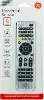 Ge Designer Series 4-Device Universal Remote - Silver