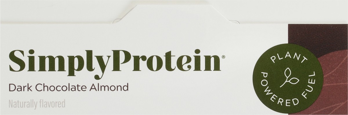 slide 9 of 13, SimplyProtein Crispy Dark Chocolate Almond Flavored Snack Bars 4 - 1.41 oz Bars, 4 ct