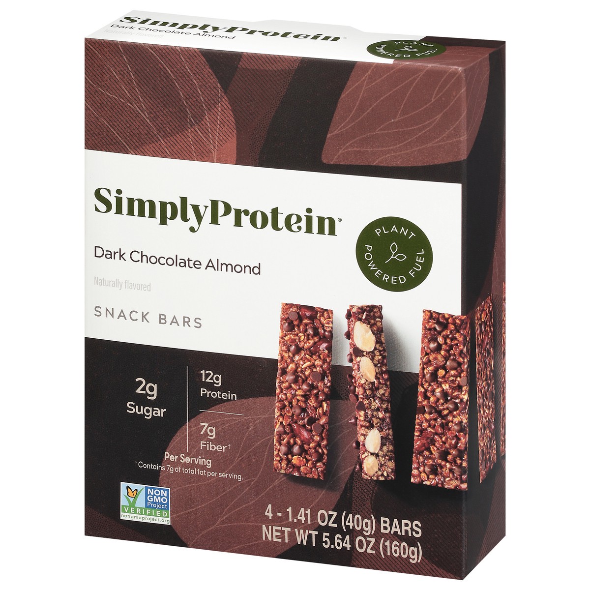 slide 2 of 13, SimplyProtein Crispy Dark Chocolate Almond Flavored Snack Bars 4 - 1.41 oz Bars, 4 ct
