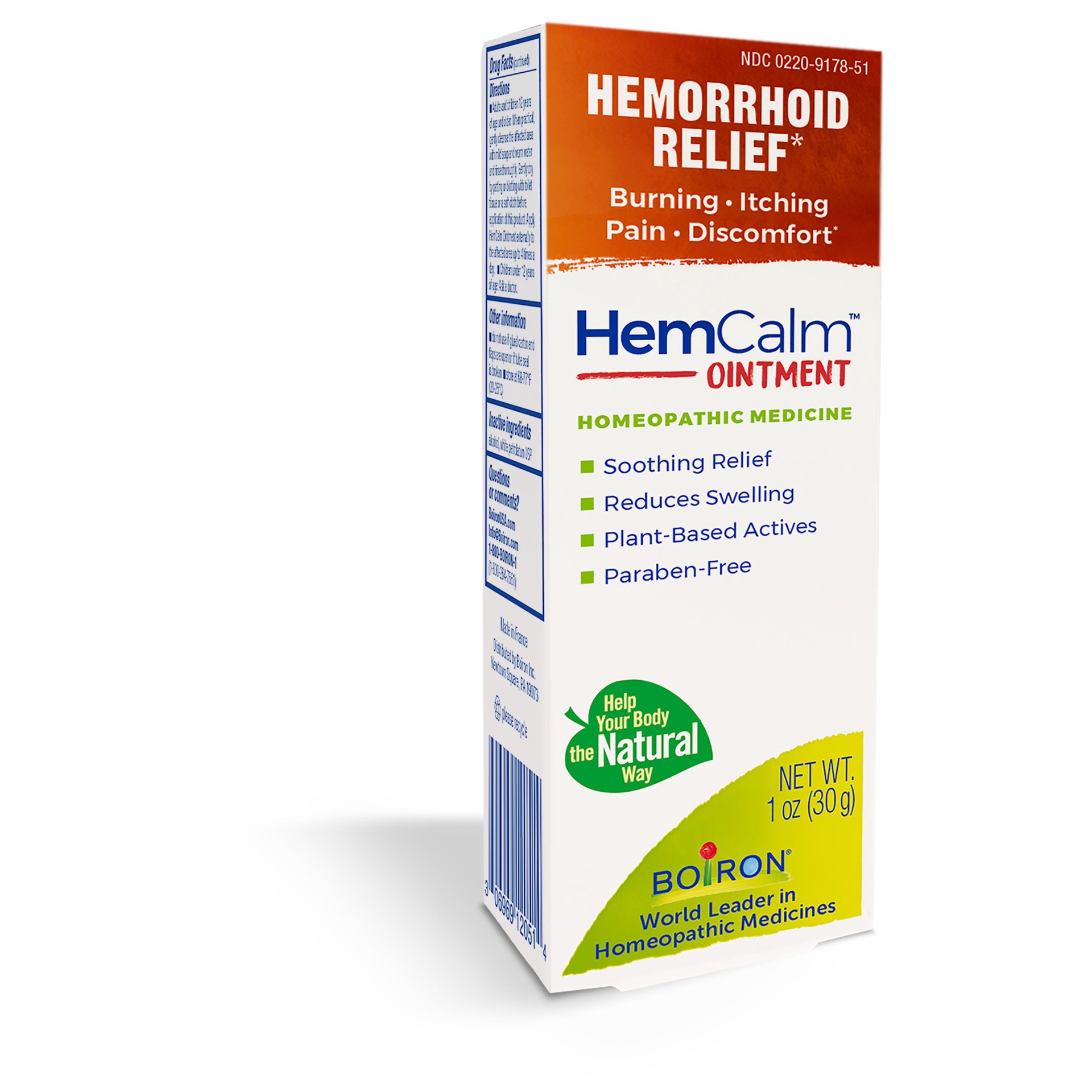 slide 2 of 5, Boiron HemCalm Ointment Hemorrhoid Relief 1 oz, 1 oz