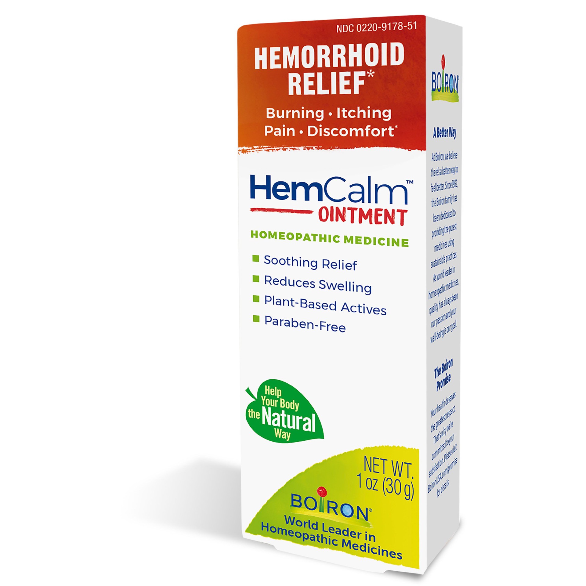 slide 4 of 5, Boiron HemCalm Ointment Hemorrhoid Relief 1 oz, 1 oz