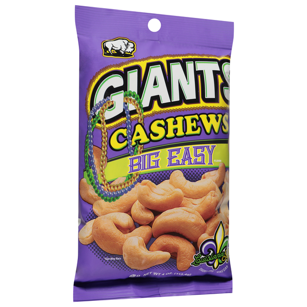 slide 1 of 1, Big Easy Cashews, 4 oz