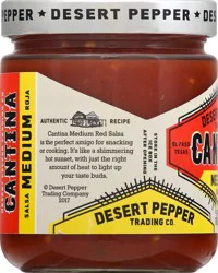 Desert Pepper Trading Salsa Cantina Med Red