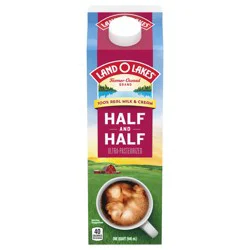 Land O'Lakes Traditional Half And Half, 1 Quart