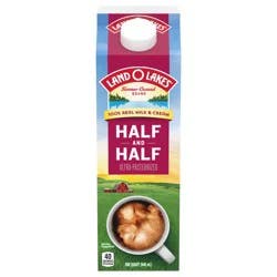 Land O'Lakes Traditional Half And Half, 1 Quart