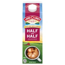 Land O'Lakes Traditional Half And Half, 1 Quart