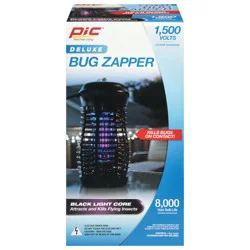 PIC Deluxe 1,500 Volts Bug Zapper - 1 Each