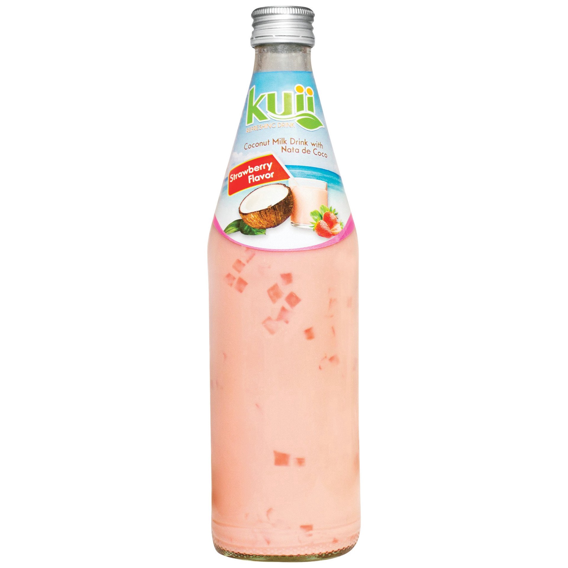 slide 1 of 1, Cortes Kuii Coco Fresa - 485 ml, 485 ml