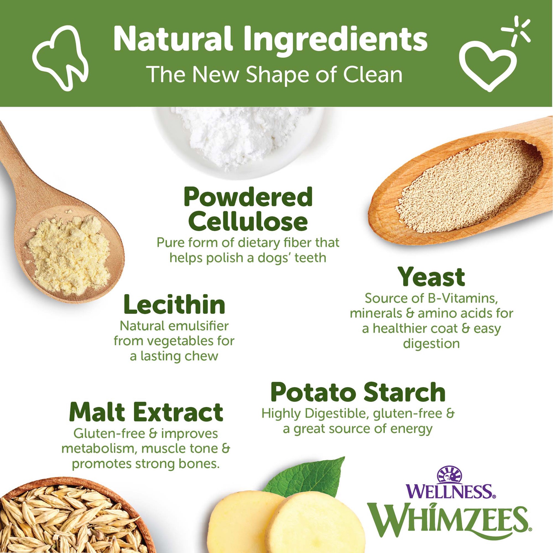 slide 5 of 7, WHIMZEES Wellness Puppy Dog Dental Treats, Natural Chews, Extra Small & Small Size Stick, (30 Count), 1 ct