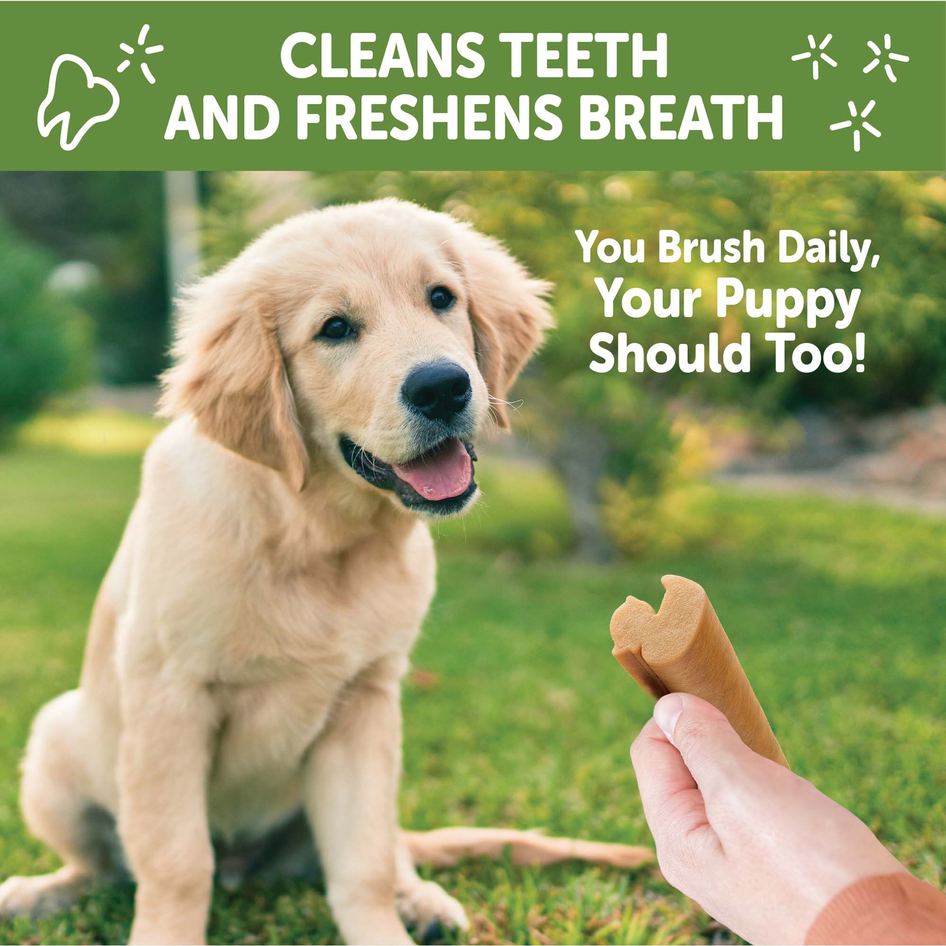 slide 7 of 7, WHIMZEES Wellness Puppy Dog Dental Treats, Natural Chews, Extra Small & Small Size Stick, (30 Count), 1 ct