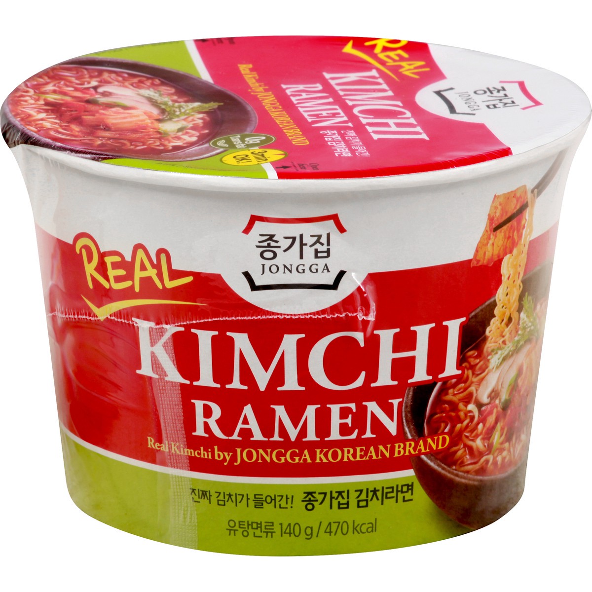 slide 8 of 9, Jongga Kimchi Ramen Noodle Soup 4.93 oz, 4.93 oz