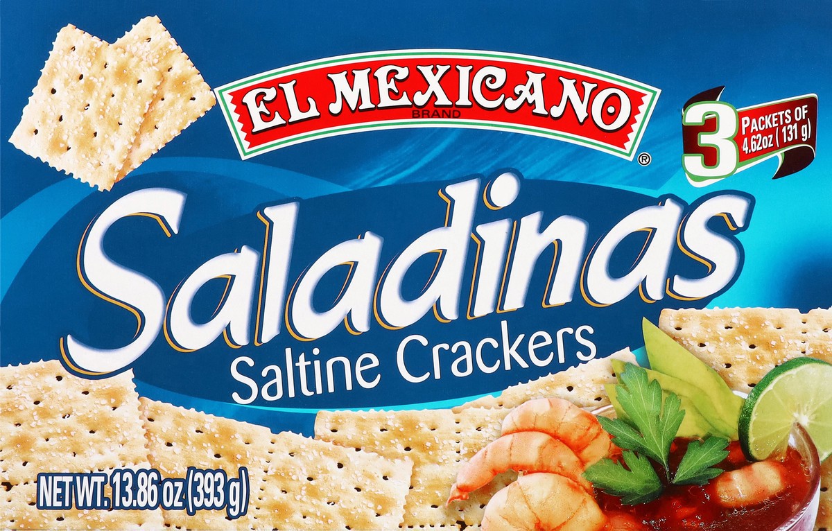 slide 6 of 14, El Mexicano Saltine Crackers 13.86 oz, 13.86 oz