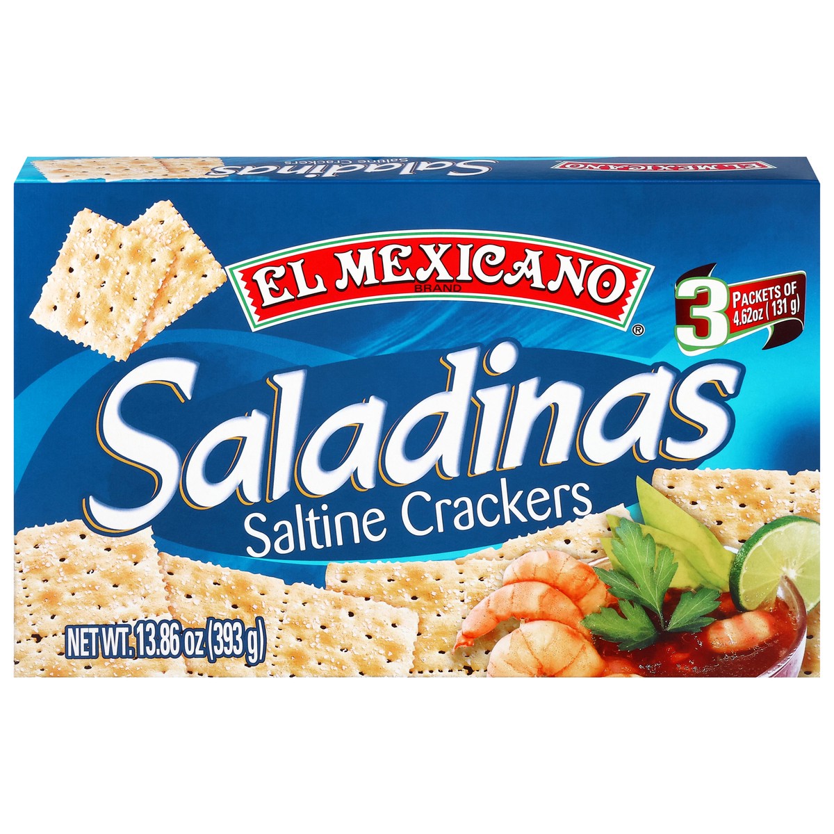 slide 13 of 14, El Mexicano Saltine Crackers 13.86 oz, 13.86 oz