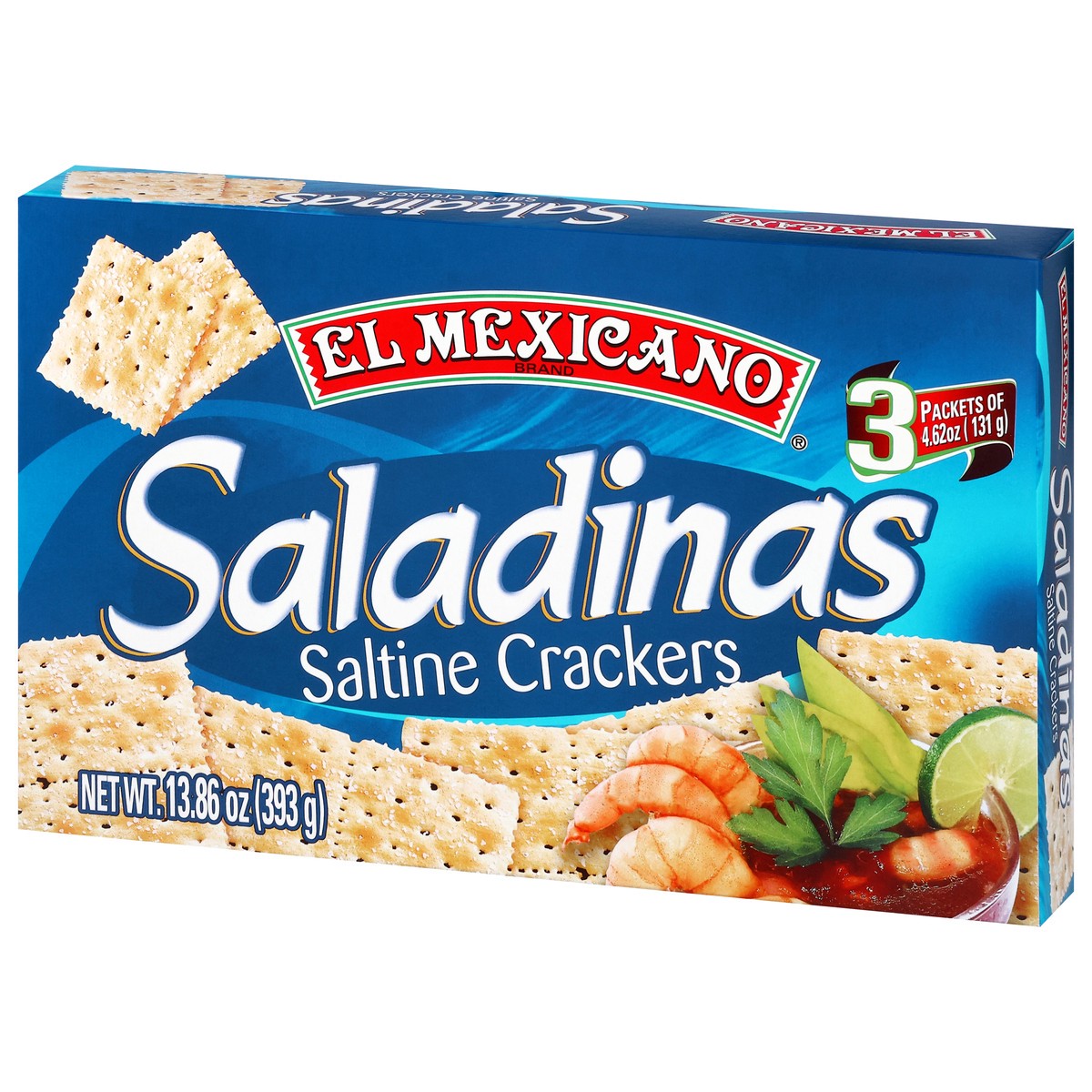 slide 7 of 14, El Mexicano Saltine Crackers 13.86 oz, 13.86 oz