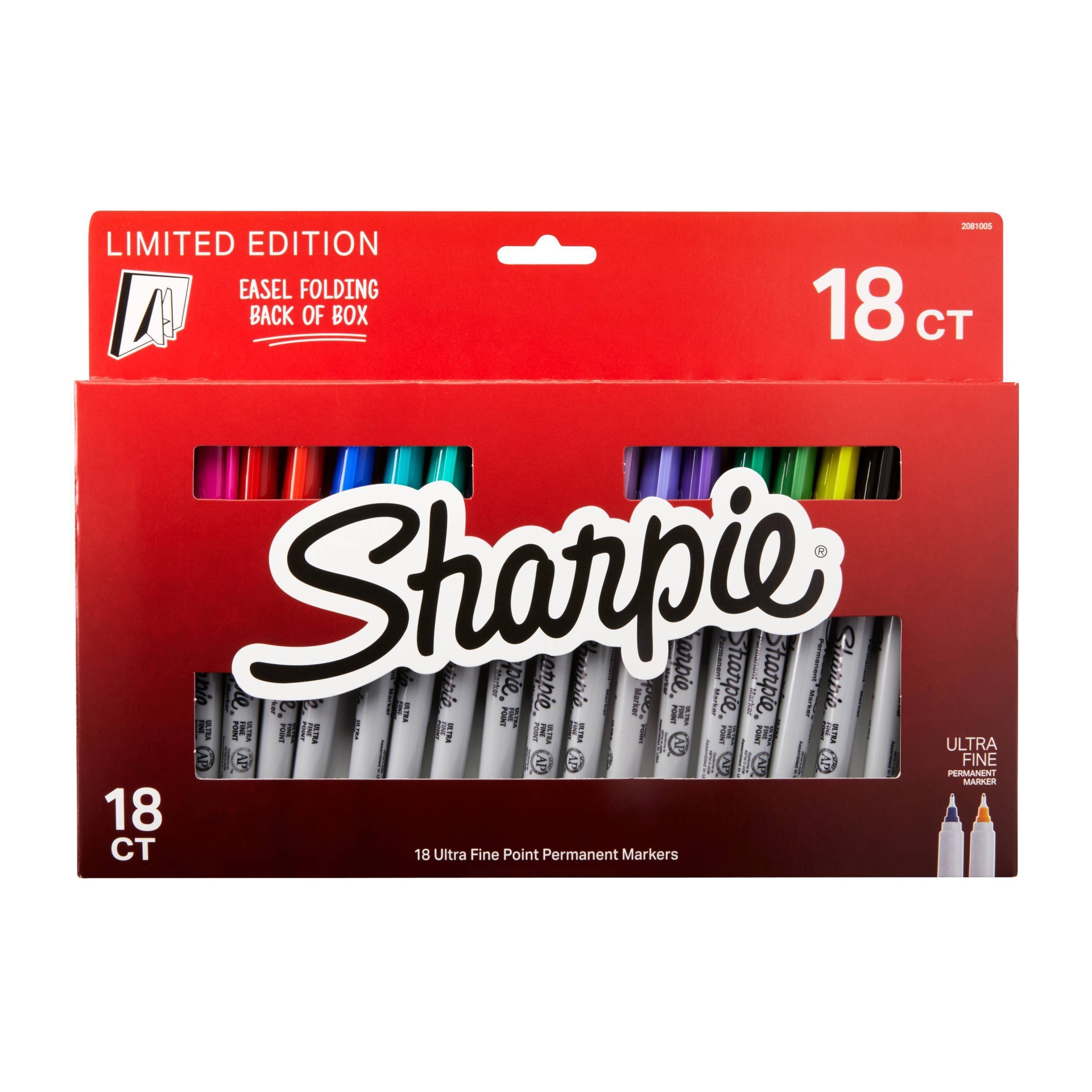 slide 1 of 4, Sharpie UltraFine Permanent Markers, 18 ct