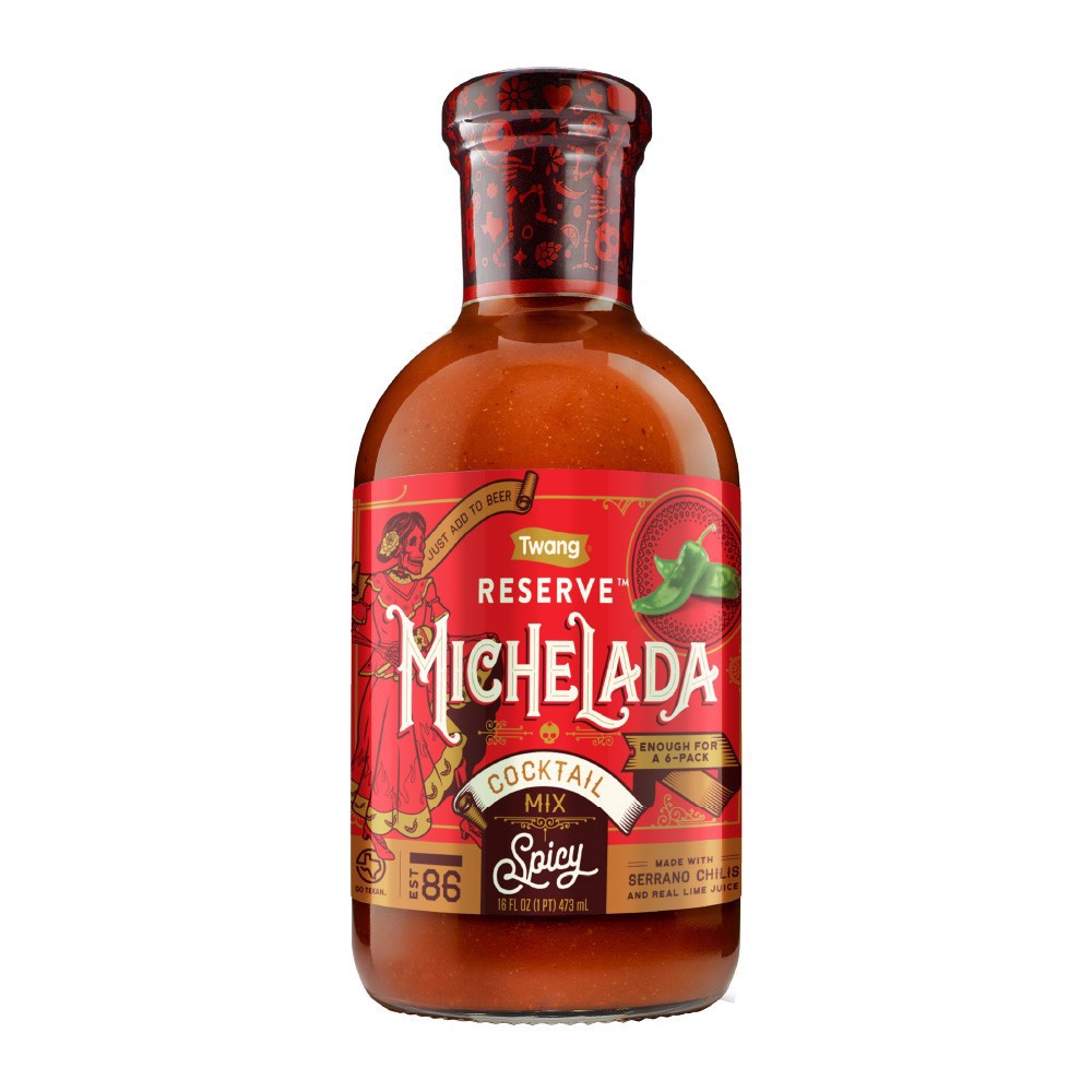 slide 1 of 1, Twang Spicy Twang Reserve Michelada Mix, 16 oz