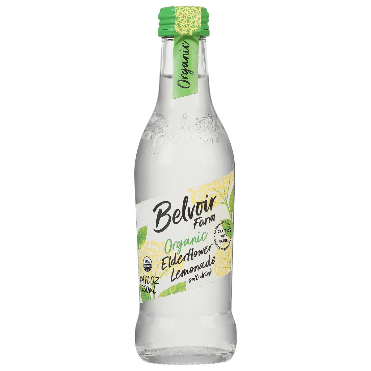 slide 1 of 11, Belvoir Farm Organic Elderflower Lemonade Soft Drink 8.4 fl oz, 8.4 fl oz