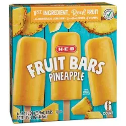 H-E-B Select Ingredients Pineapple Fruit Bars