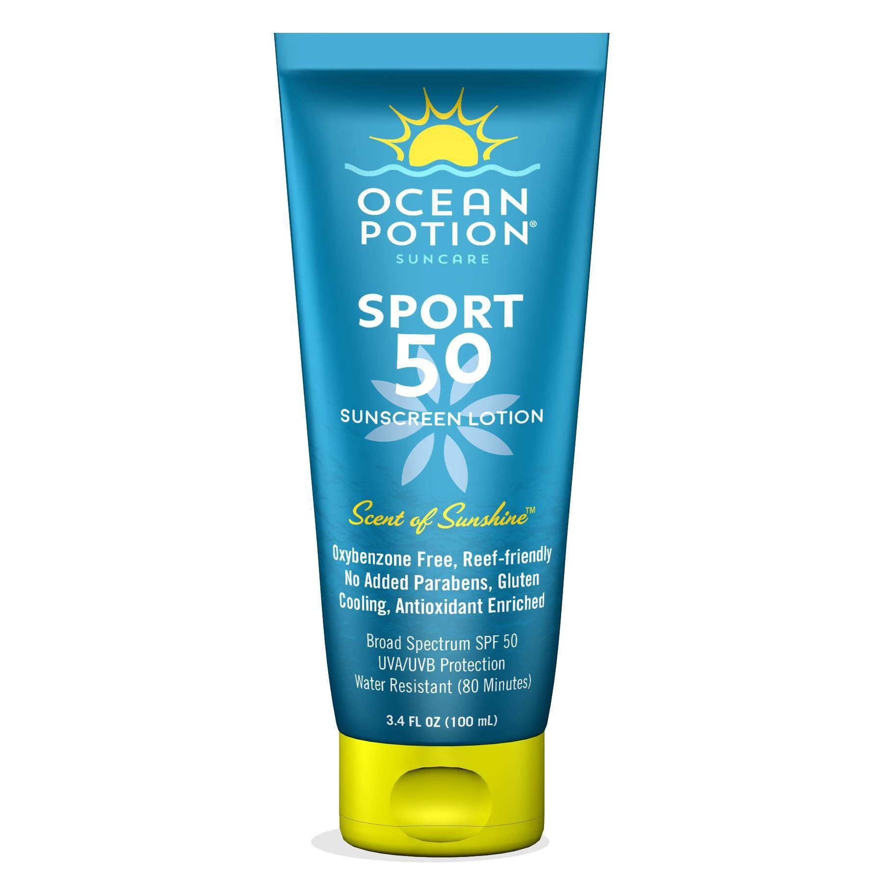 slide 1 of 1, Ocean Potion Sport Sunscreen Lotion - SPF, 50 x 3.4 fl oz