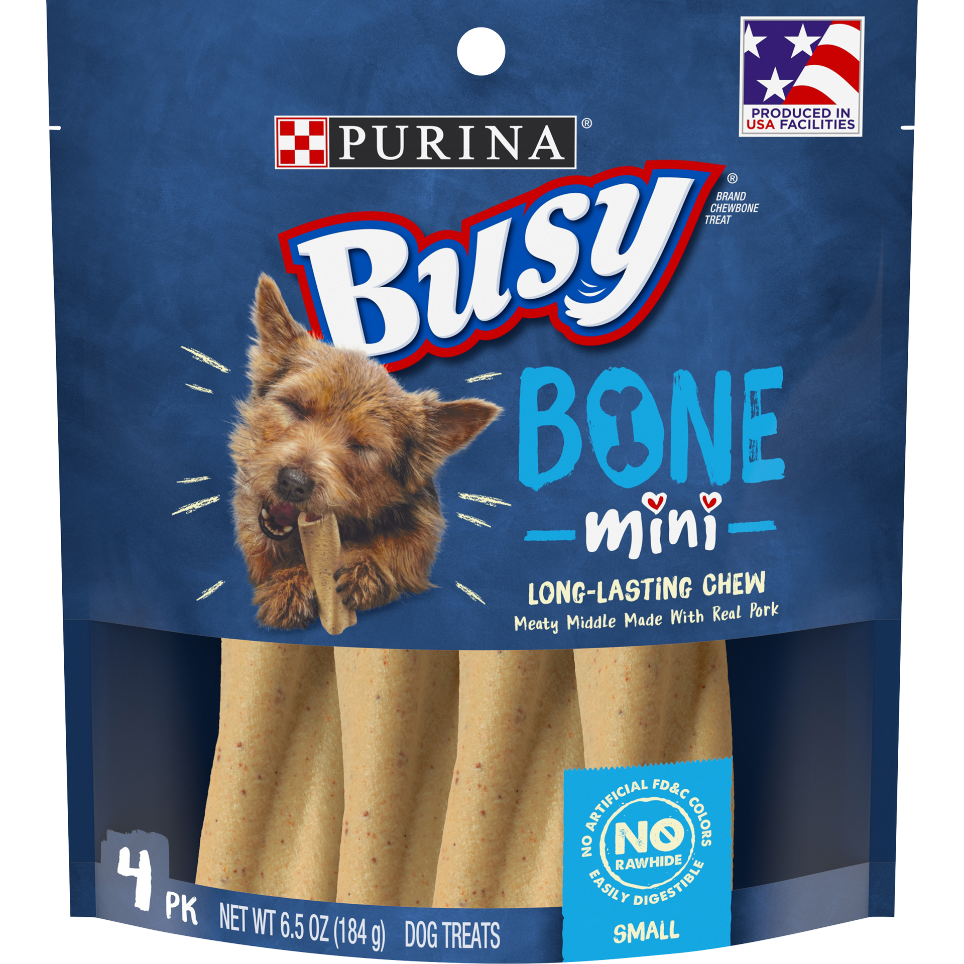 slide 1 of 1, Purina Busy Bone Mini Dog Treats, 