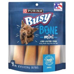 Purina Busy Bone Small Breed Adult Dog Chew Bone Treats, Mini