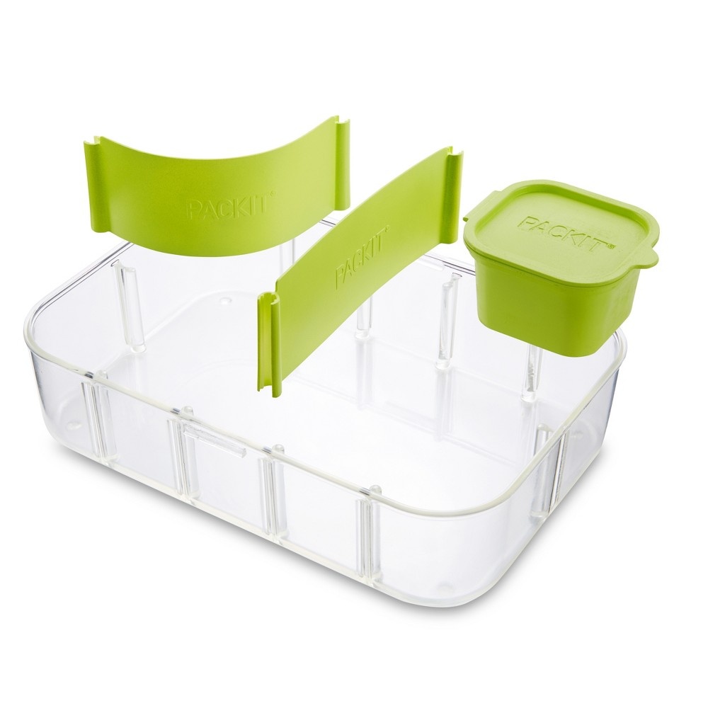 slide 3 of 7, PackIt FLEX Bento Container - Lime Punch, 1 ct