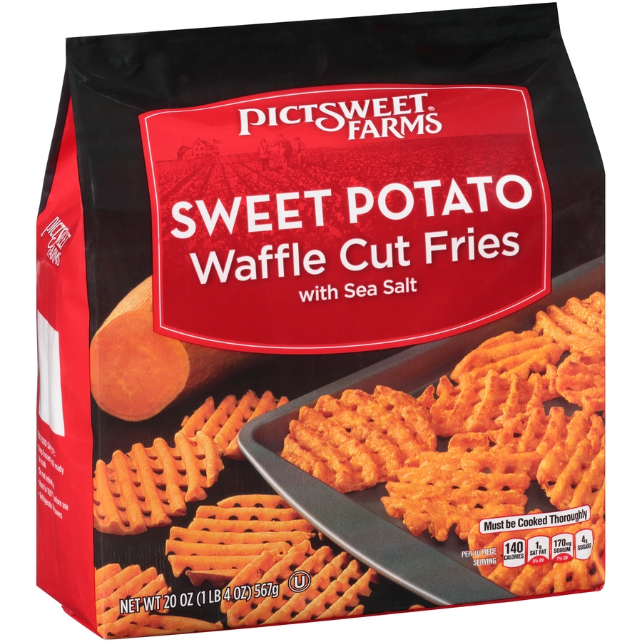 Pictsweet Farms Waffle Cut Sweet Potato Fries With Sea Salt Oz Shipt