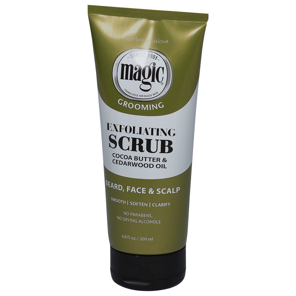 slide 3 of 11, Magic Grooming Cocoa Butter & Cedarwood Oil Exfoliating Scrub 6.8 fl oz, 6.8 fl oz