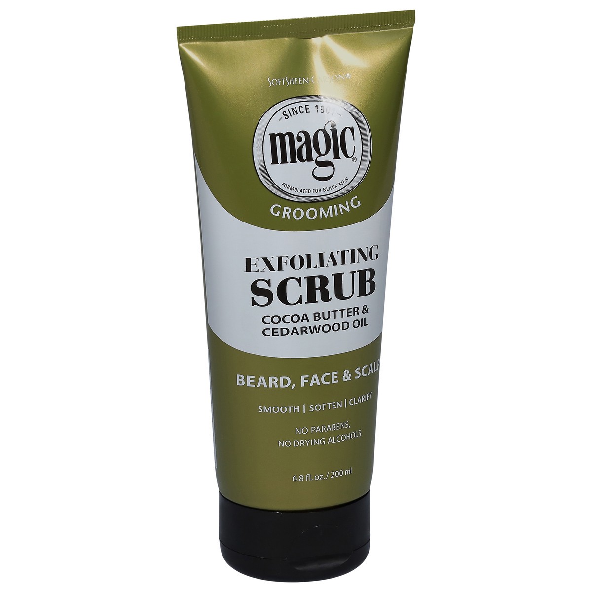 slide 7 of 11, Magic Grooming Cocoa Butter & Cedarwood Oil Exfoliating Scrub 6.8 fl oz, 6.8 fl oz