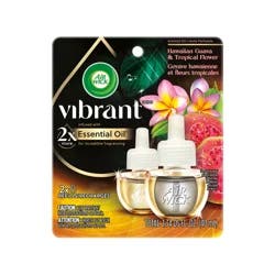 Air Wick Vibrant Nectarine & Paradise Flower Scented Oil Refills 2 ea