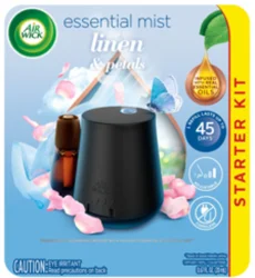 Air Wick Essential Mist Linen & Petals Starter Kit 1 ea