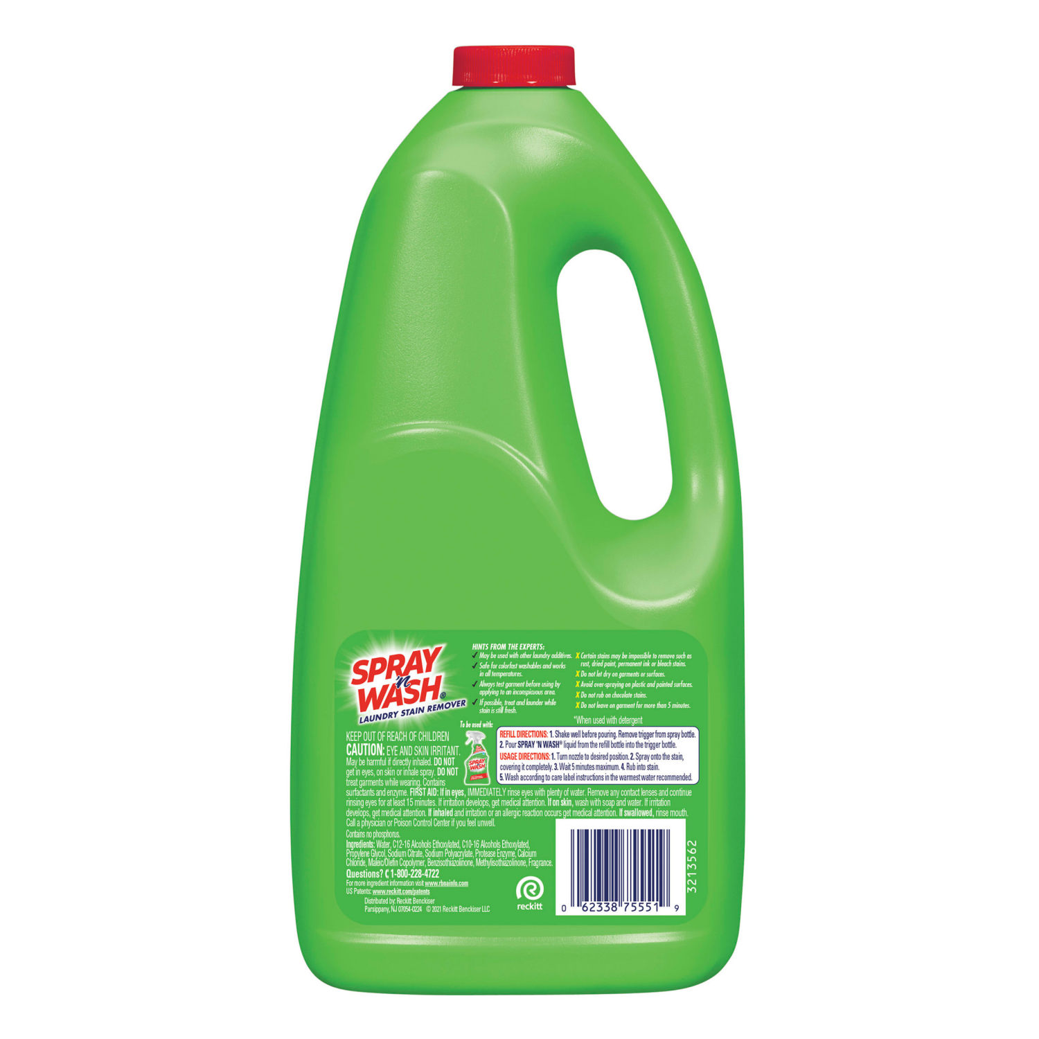 slide 2 of 8, Spray 'N Wash Laundry Stain Remover Value Pack 60 fl oz, 60 fl oz