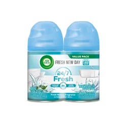 Air Wick Pure 2 Pack Value Pack Fresh Waters Automatic Spray Refill 2 ea