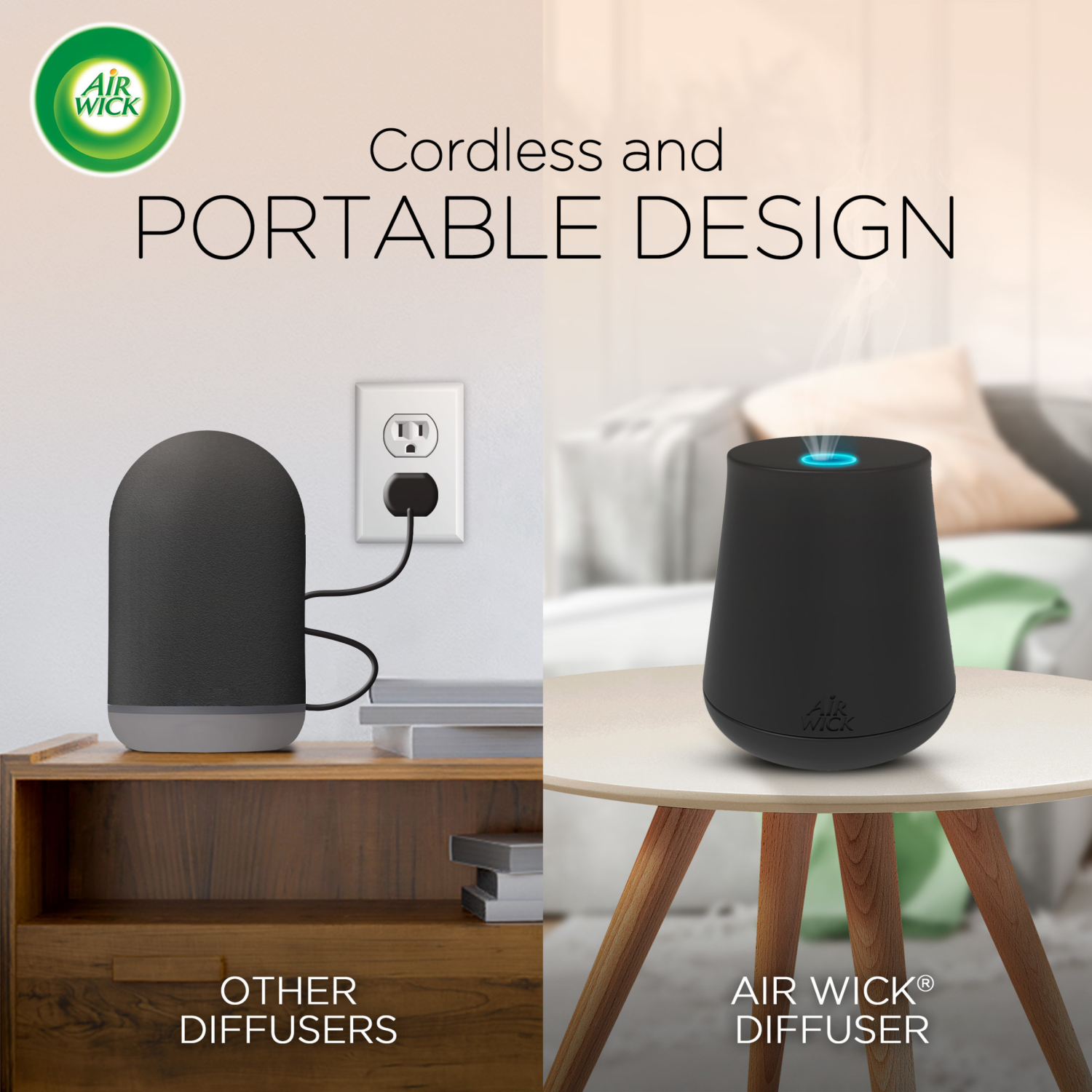 slide 2 of 5, Air Wick Essential Mist Lavender & Almond Blossom Fragrance Mist 0.67 ea, 0.67 ct