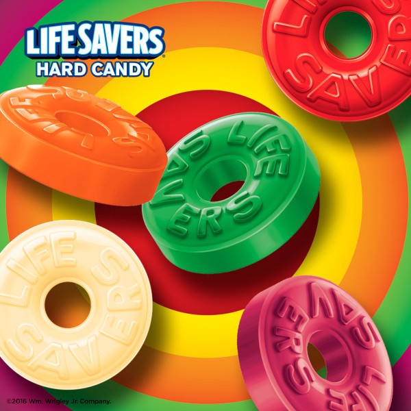 slide 4 of 5, Life Savers 5 Flavors Hard Candy Bag, 13-Ounce, 13 oz