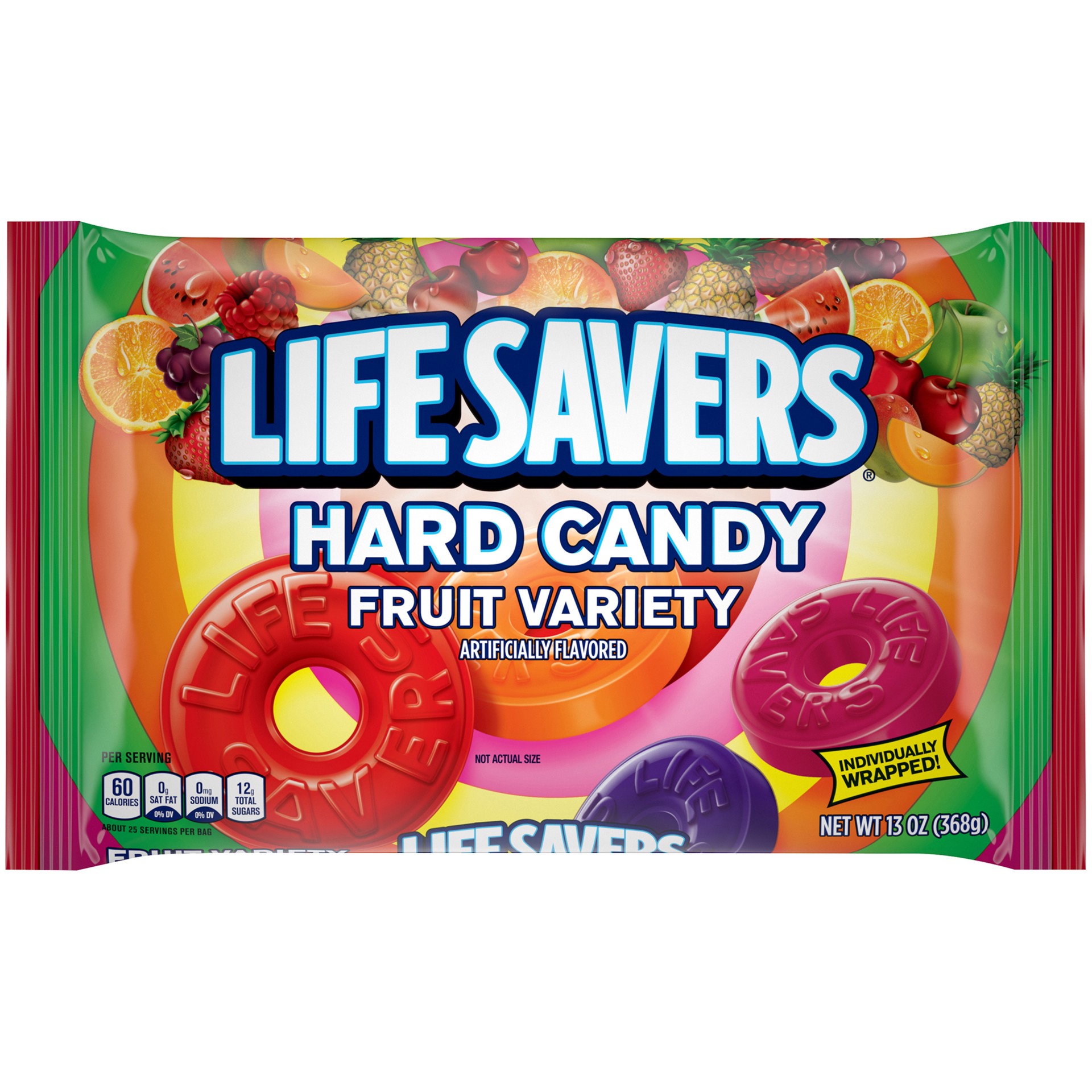 slide 1 of 5, Life Savers 5 Flavors Hard Candy Bag, 13-Ounce, 13 oz