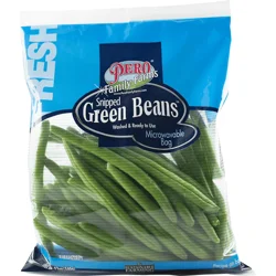 Pero Family Farms Snipped Green Beans 12 oz
