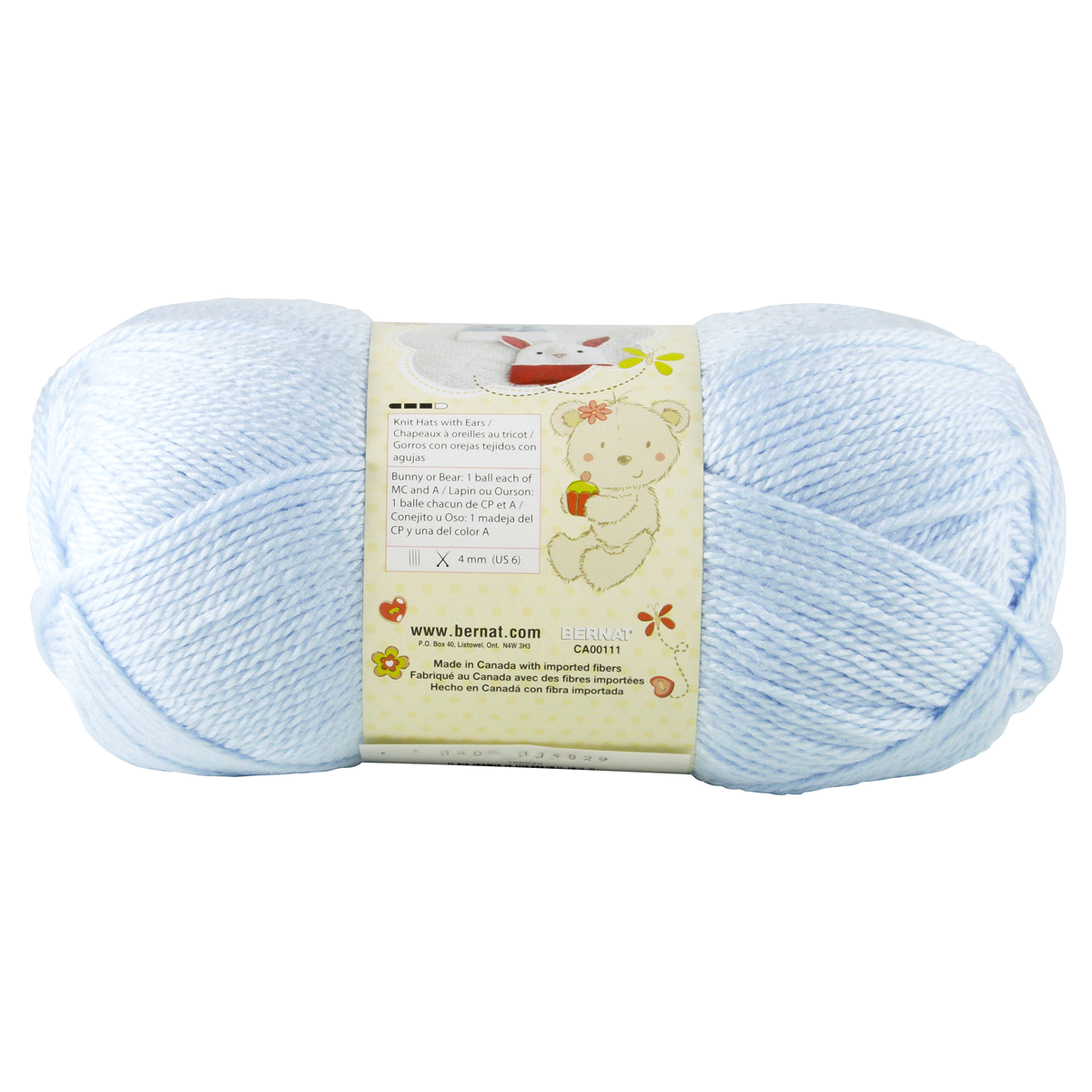 Bernat Softee Baby Yarn, Baby Pale Blue 5 oz Shipt