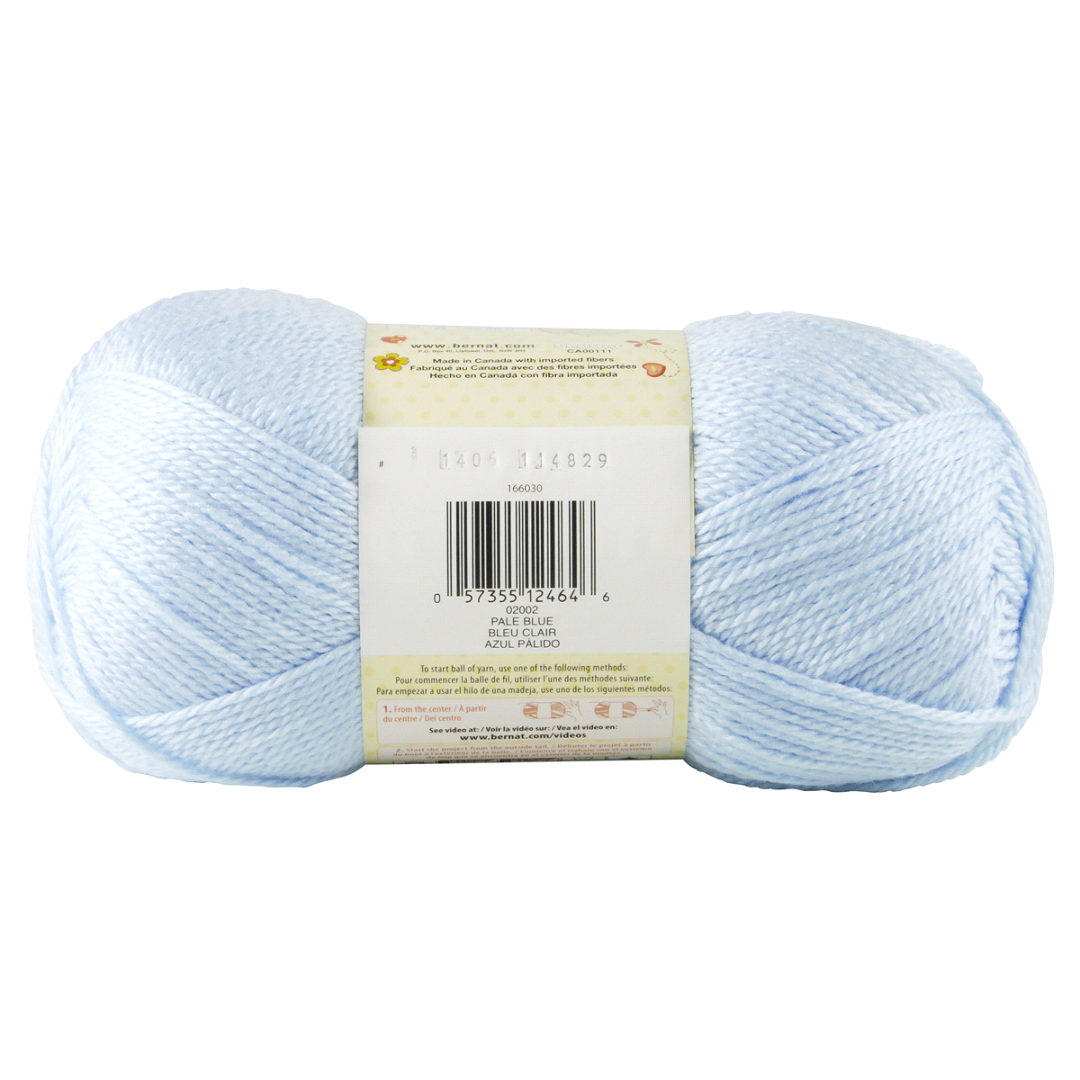 Bernat Softee Baby Yarn, Baby Pale Blue 5 oz Shipt