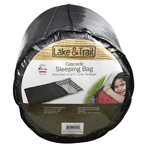 slide 1 of 1, Lake & Trail Cascade Sleeping Bag, 5 lb