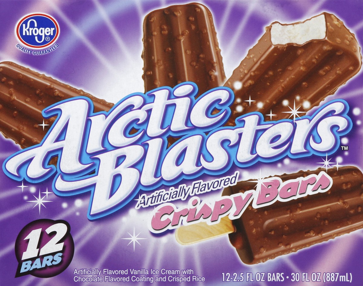 slide 5 of 6, Kroger Arctic Blasters Crispy Bars, 30 oz