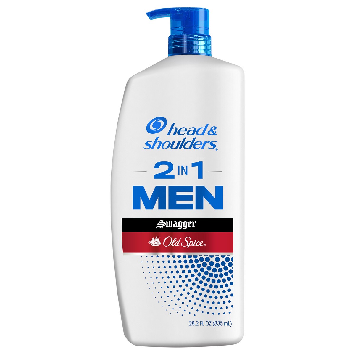 slide 1 of 9, Head & Shoulders Head and Shoulders Mens 2 in 1 Dandruff Shampoo and Conditioner, Anti-Dandruff Treatment, Old Spice Swagger for Daily Use, Paraben Free, 28.2 oz, 28.20 fl oz