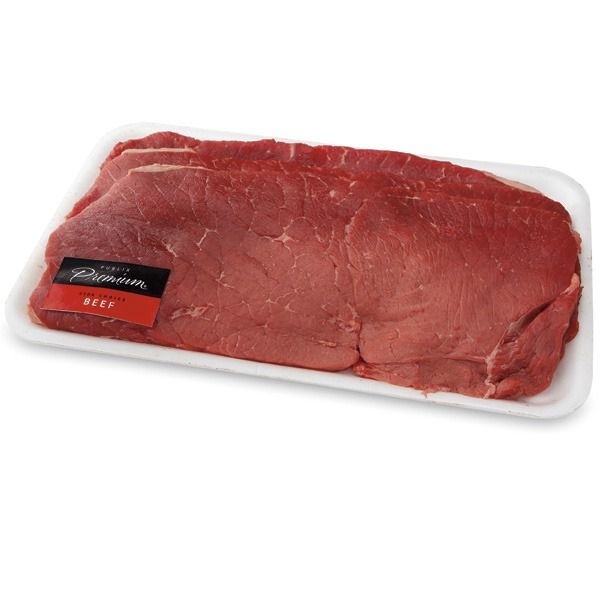 slide 1 of 1, Publix Beef Top Round Steaks, Thin-Sliced, per lb