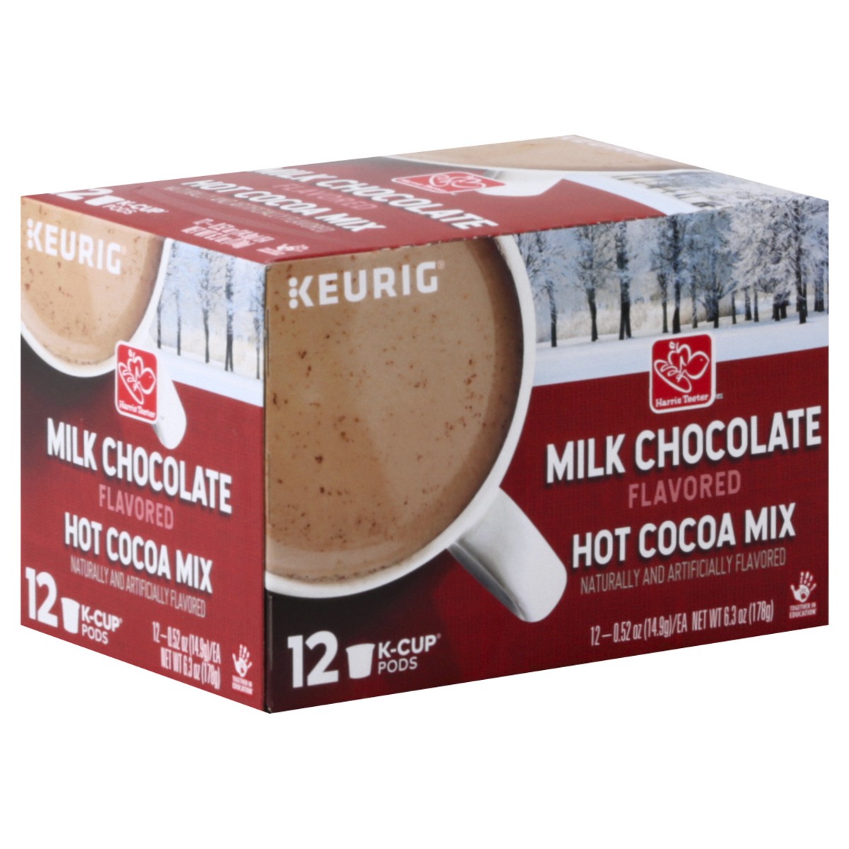 slide 4 of 4, Harris Teeter Hot Cocoa K-Cup - 12 ct, 12 ct
