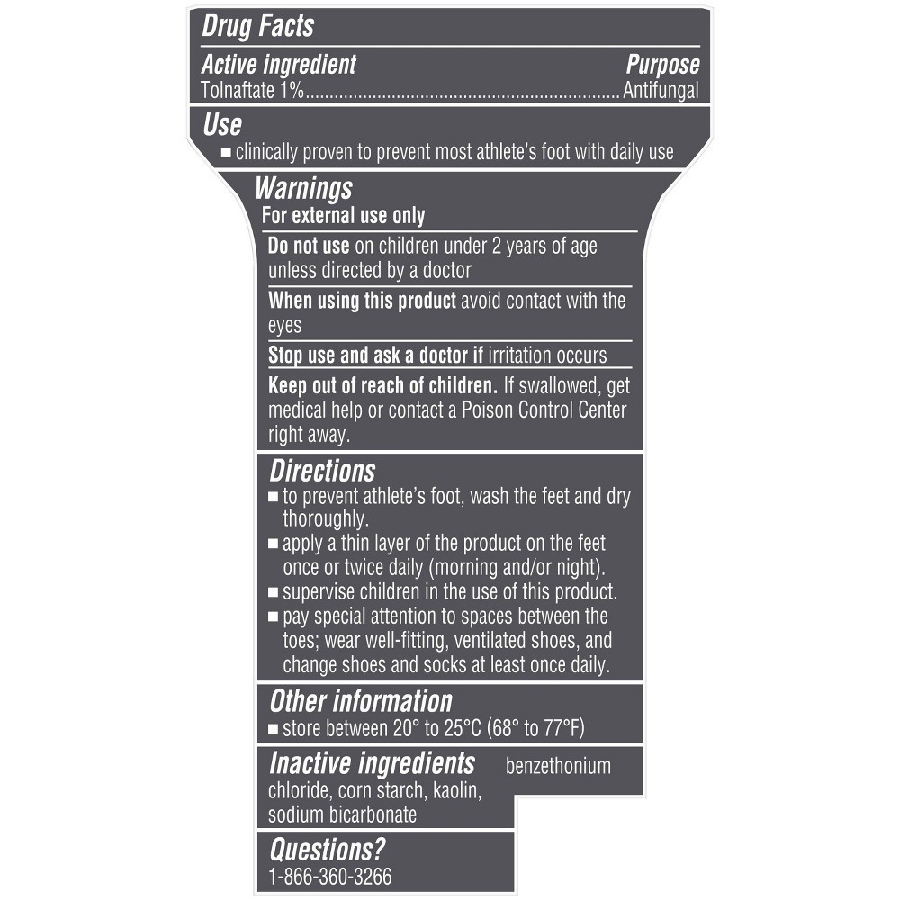 slide 33 of 70, Lotrimin AF Daily Prevention Medicated Foot Powder 90 g Bottle, 90 g